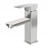 Grifo de lavabo cuadrado monomando