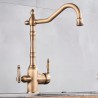 Grifo Osmosis Inversa 3 vías de diseño antiguo