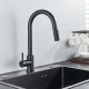 Grifo de cocina con ducha extraible con surtidor multifuncional