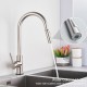 Grifo de cocina con ducha extraible con surtidor multifuncional