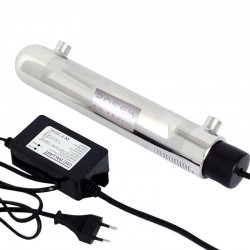 1 GPM 12W Esterilizador ultravioleta UV desinfección agua de acero inoxidable 304 ROTEK