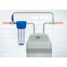 Kit de instalación rápida de descalcificador con bypass de acero inoxidable