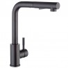 Grifo Cocina Extraible con 2 Modos de Rociador, Extensible, Giratorio 360 °, Acero Inoxidable