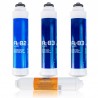 Recambios de filtros completo para osmosis compactas Ionfilter con cartuchos tipo FT de Green Filter
