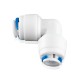Conector rápido codo tubo 1/4" a tubo 1/4"