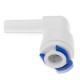 Conector rápido codo tubo 1/4" a espiga1/4"