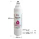 Filtro frigorífico original LG interno (LT800P) ADQ73613401, ADQ75795104, Kenmore 9490, ADQ73613408