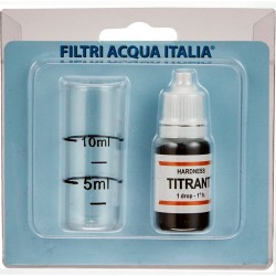 Kit de análisis de la dureza del agua Titrant para medir la cal en grados franceses