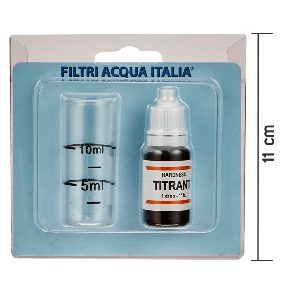 Kit de análisis de la dureza del agua Titrant para medir la cal