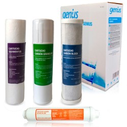 Kit Recambio de 4 cartuchos Osmosis Genius de ATH