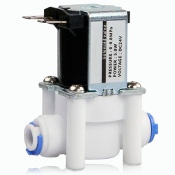 Válvula Solenoide de Agua 1/4" | Conexión Rápida | Control Automático para Purificadores y Riego