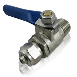 Válvula de bola 1/4" para Osmosis Inversa