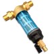 Filtro de agua de latón con malla inox para entrada general de agua autolimpiante