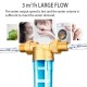 Filtro de agua de latón con malla inox para entrada general de agua autolimpiante