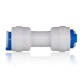 Conector rápido recto tubo 1/4" tubo 1/4"
