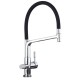 Grifo Osmosis Inversa 3 vías, extraible, giratorio 360º moderno