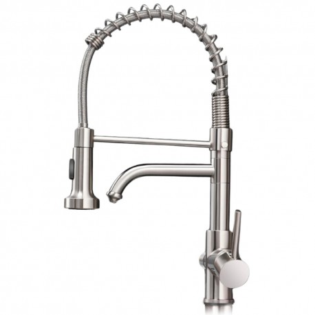 Grifo Osmosis Inversa 3 vías, extraible, giratorio 360º