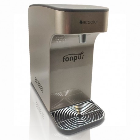 Dispensador de agua de sobremesa con agua fría y natural de refrigeración directa