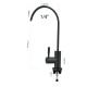 Grifo moderno negro mate para Osmosis Inversa