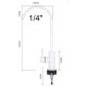 Grifo moderno blanco para Osmosis Inversa