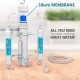 Osmosis inversa compacto para acuario de 3 etapas y membrana de 100GPD