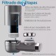 Filtro de agua para grifo, on Tap FILPUR con sistema ultravioleta