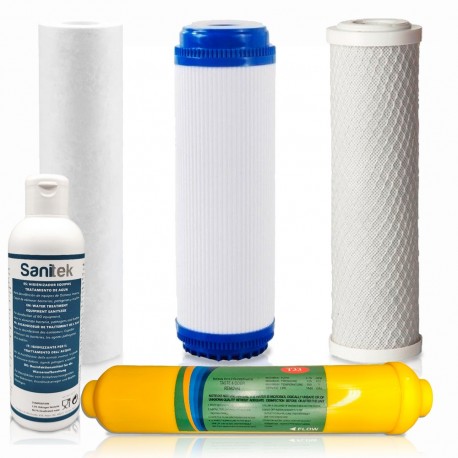 Recambio de Filtros Osmosis Universal 5 etapas - 3