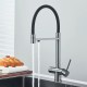 Grifo Osmosis Inversa 3 vías, extraible, elegante, giratorio de Rosmmel de la Serie Helios