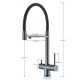 Grifo Osmosis Inversa 3 vías, extraible, elegante, giratorio de Rosmmel de la Serie Helios