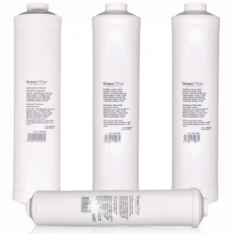 Recambio de Filtros Osmosis Compacta "EN LÍNEA" Green Filter quality - 1