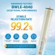 Membrana de ósmosis inversa BWLE-4040 de 4" x 40", 2600 GPD, desalinización de agua comercial, industrial y agrícola