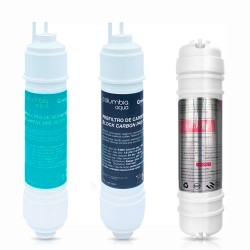 kit recambio cartuchos fuente de agua Columbia UF ultrafiltración con membrana