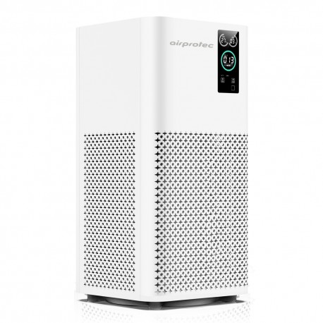 Purificador de Aire Inteligente AIRPROTEC 460 – Tecnología Médica y NASA | HEPA H13, UV, Ionizador
