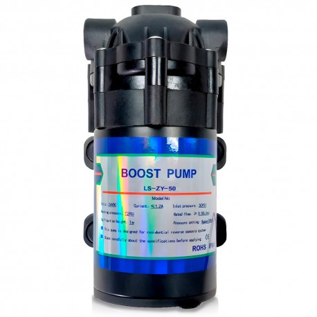 Bomba Booster Universal Osmosis Inversa 50 GPD - 1