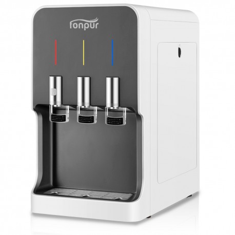 Dispensador de agua de sobremesa FONPUR – Agua fría, natural y caliente en casa
