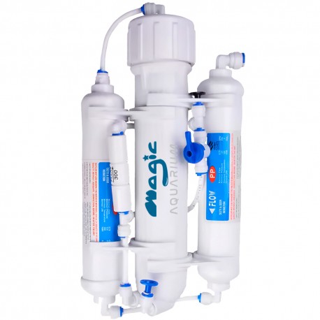 Osmosis inversa compacto para acuario de 3 etapas y membrana de 100GPD