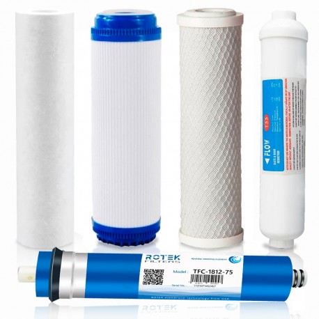 Recambio de Osmosis Universal de 5 etapas con membrana - 2