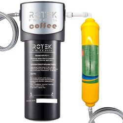 Sistema de Filtración Profesional ROTEK Coffee Balance para aguas entre 0–60 mg/L para Cafeteras en Restauración y Hostelería