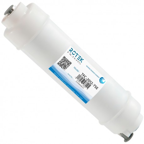 Membrana Osmosis encapsulada 75 gpd conexión rápida espiga 1/4"