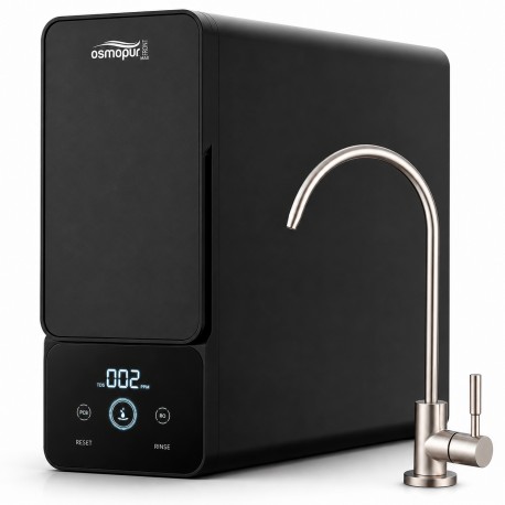OSMOPUR Front Max 1000G – Ósmosis inversa premium de flujo directo con TDS Display y cambio frontal