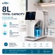 Dispensador de agua portatil de sobremesa con Osmosis Inversa sin instalación y bajo rechazo de agua