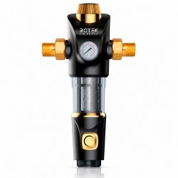 Prefiltro Agua Premium 8000 L/H con Manómetro Frontal y Lavado Centrífugo