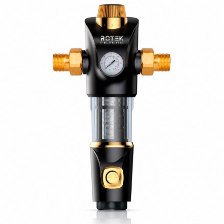 Filtro de agua de sedimentos para entrada general de agua auto lavable de última generación