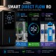 Ósmosis Inversa Compacta OSMOPUR 600 GPD Flujo Directo - Sistema Inteligente con TDS y Cartuchos Universales