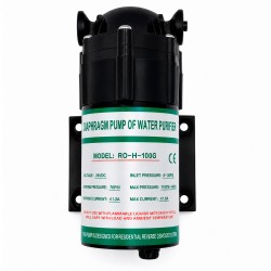 Bomba Booster Universal para Ósmosis Inversa 50G, 75G y 100G – 24V -Silenciosa