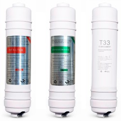 Kit de Recambio Oficial 3 Filtros 6 MESES FONPUR RO - Conexión Rápida Espiga Tipo I
