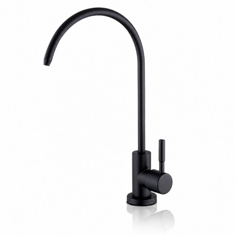 Grifo moderno negro mate para Osmosis Inversa
