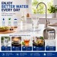 Sistema de Filtrado de agua para casa por Ultrafiltración UF sin rechazo de 5 etapas