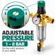 Prefiltro de Agua ROTEK PRESSURE con Regulador de Presión y Manómetro, Malla Inox 316 40 Micras