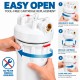 Portafiltros Big Blue ROTEK 10" Gran Caudal – Easy Open sin Herramientas